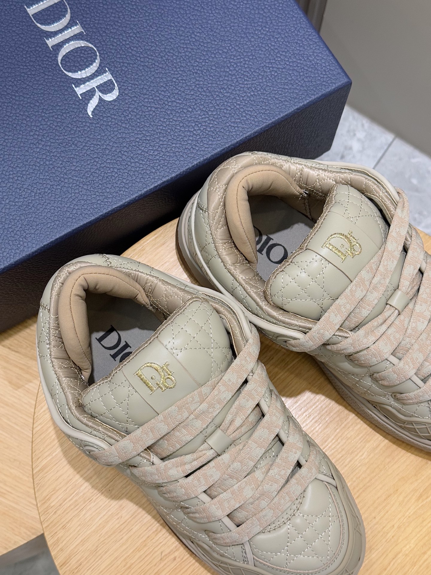 Male Sneakers Blue Breathable M-l-s