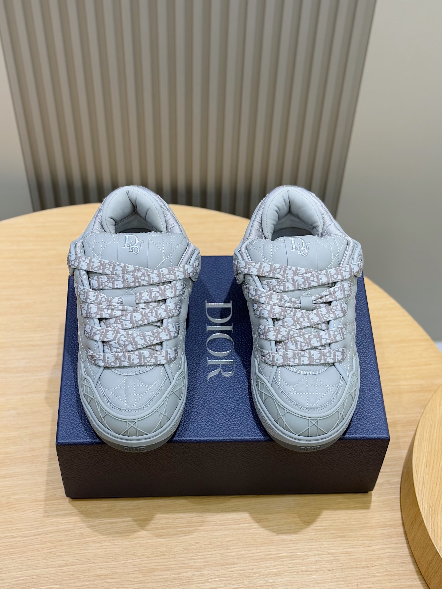 Male Sneakers Blue Breathable M-l-s