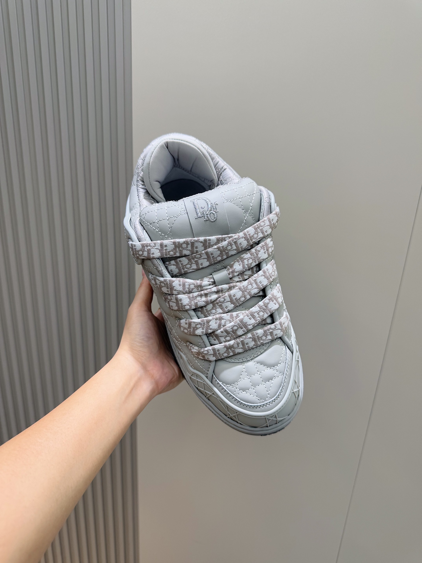 Male Sneakers Blue Breathable M-l-s