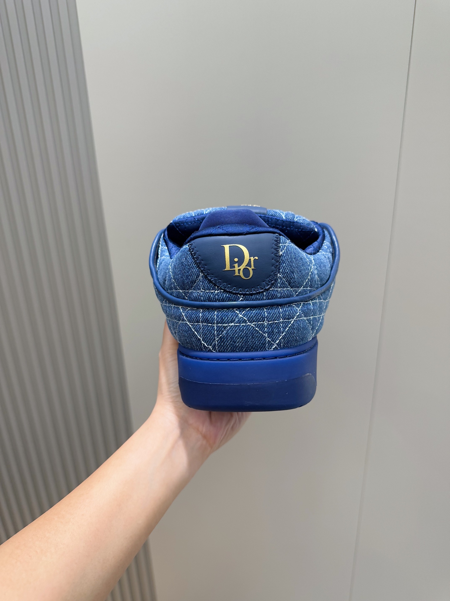 Male Sneakers Blue Breathable M-l-s