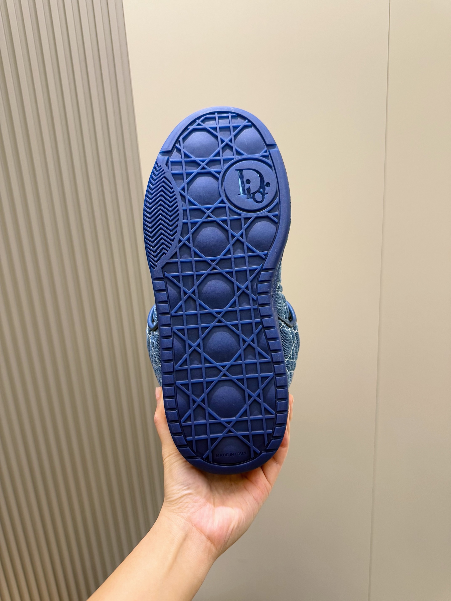 Male Sneakers Blue Breathable M-l-s