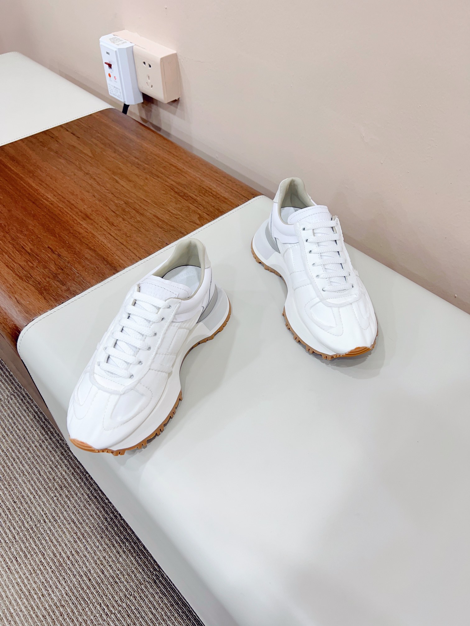 Male Sneakers Mesh Black Breathable