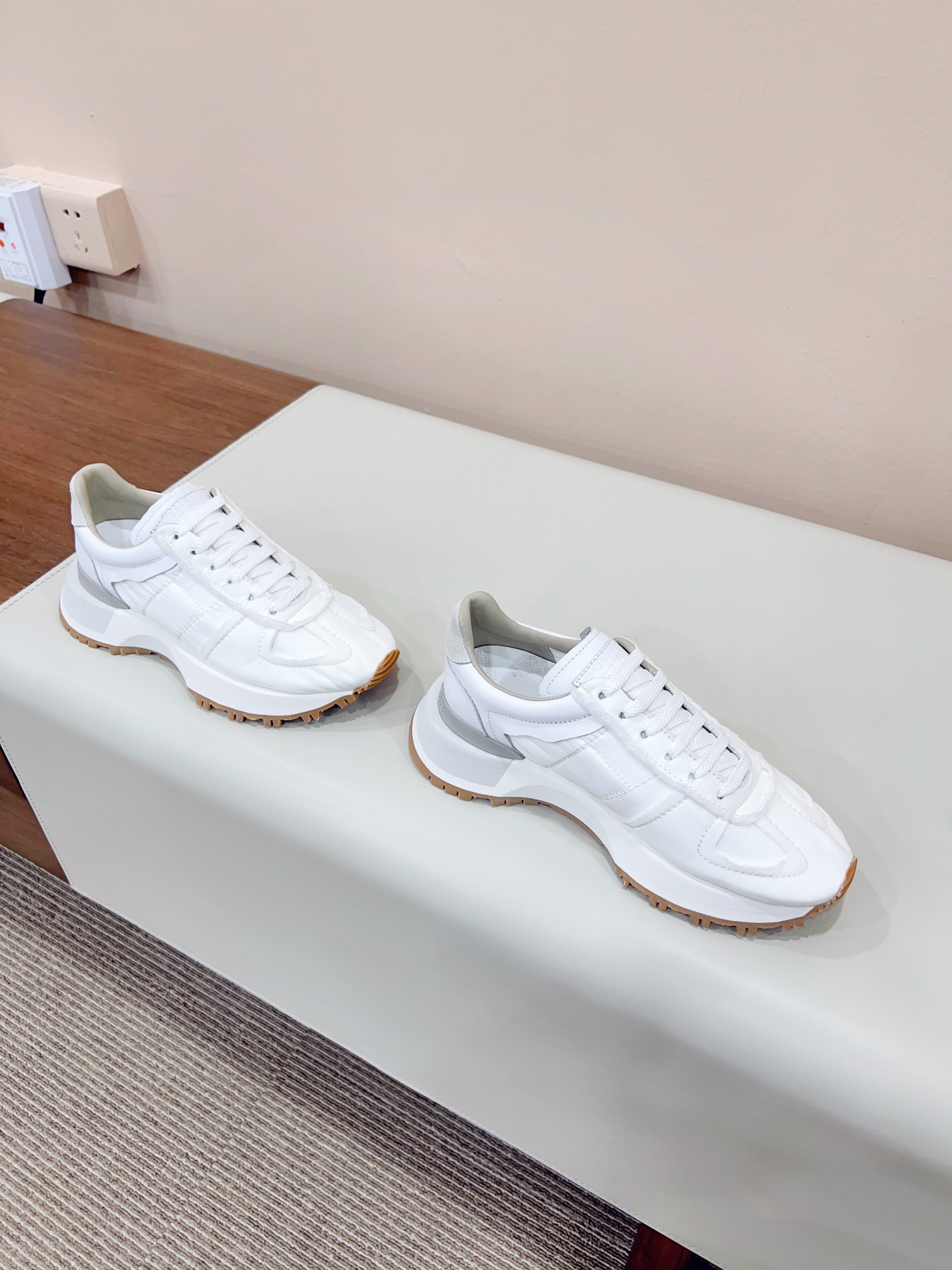 Male Sneakers Mesh Black Breathable