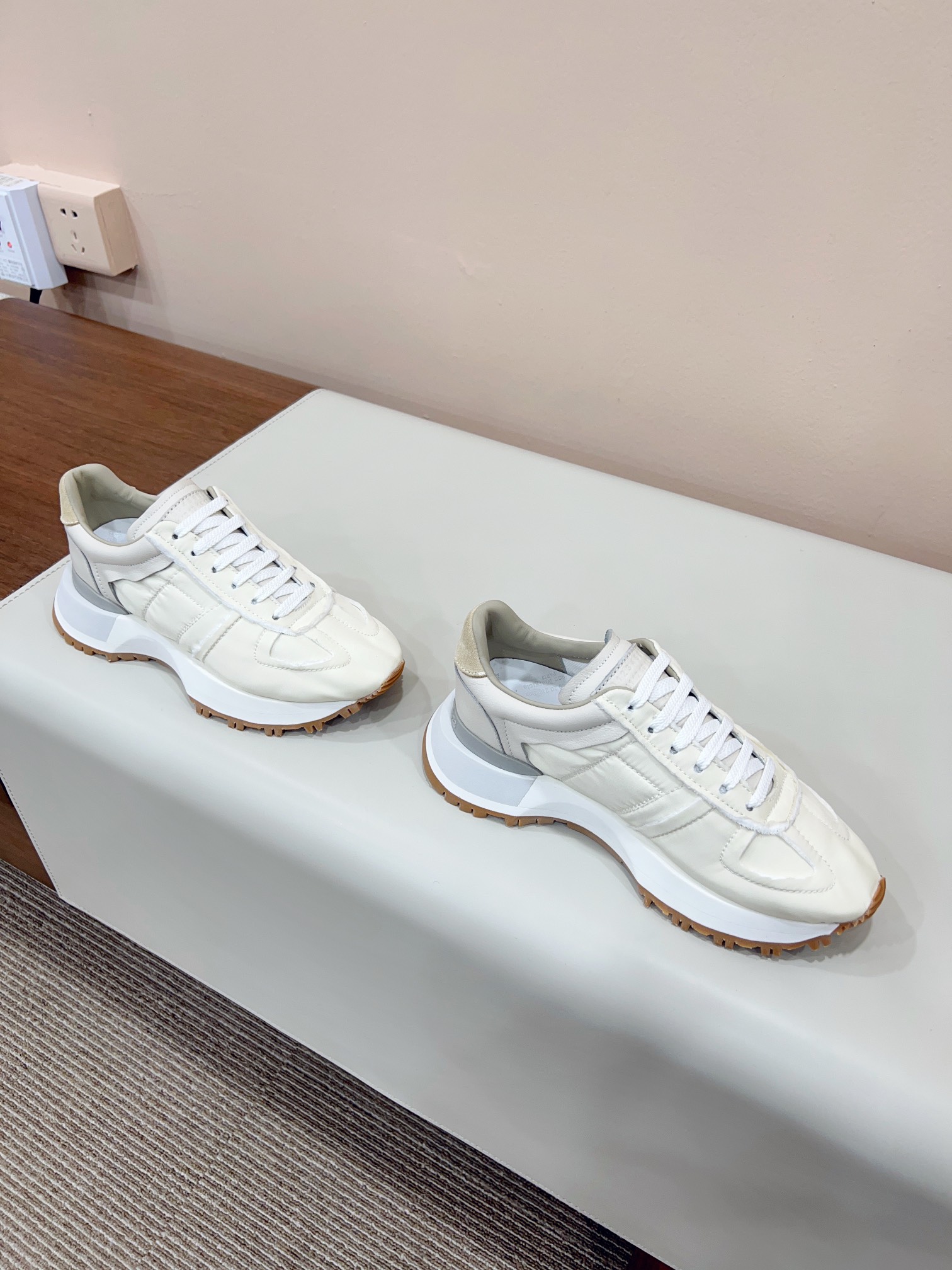 Male Sneakers Mesh Black Breathable