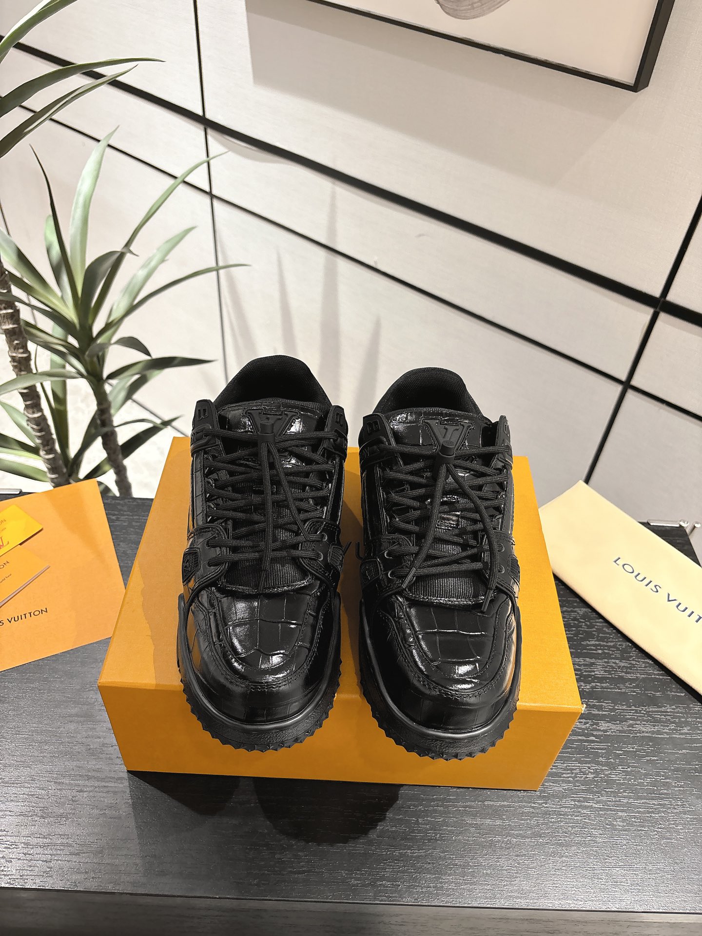 Louis Vuitton Male Basic Shoes L
