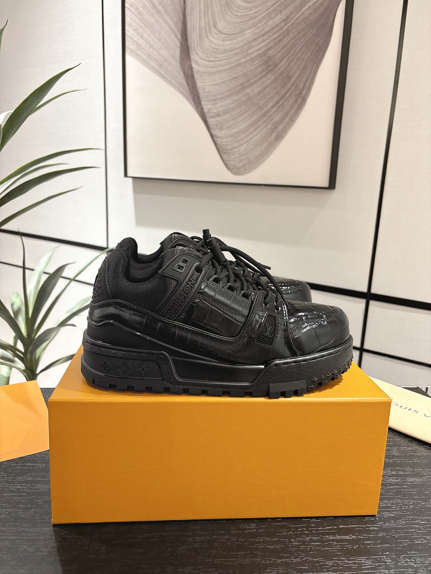 Louis Vuitton Male Basic Shoes L