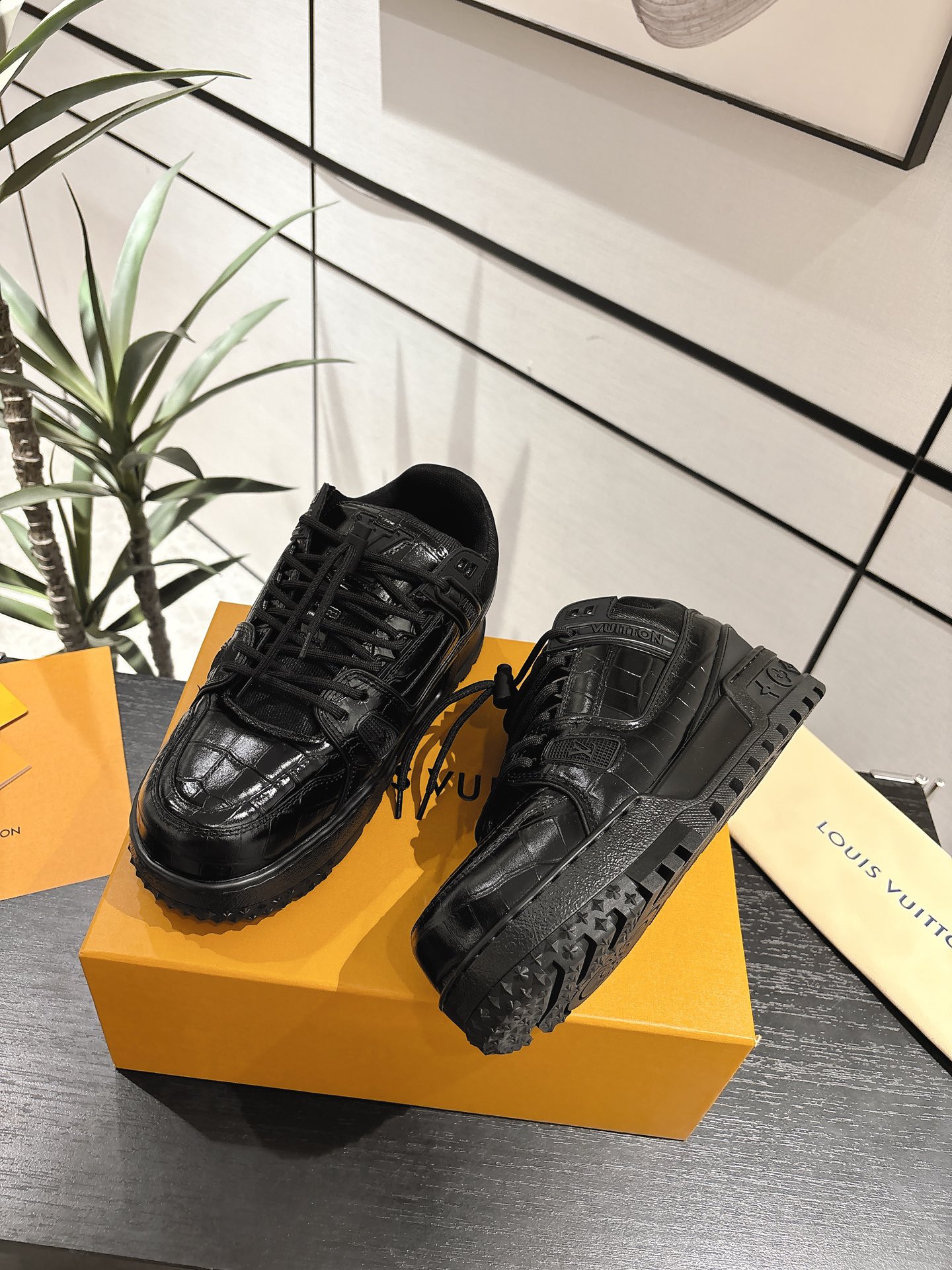 Louis Vuitton Male Basic Shoes L