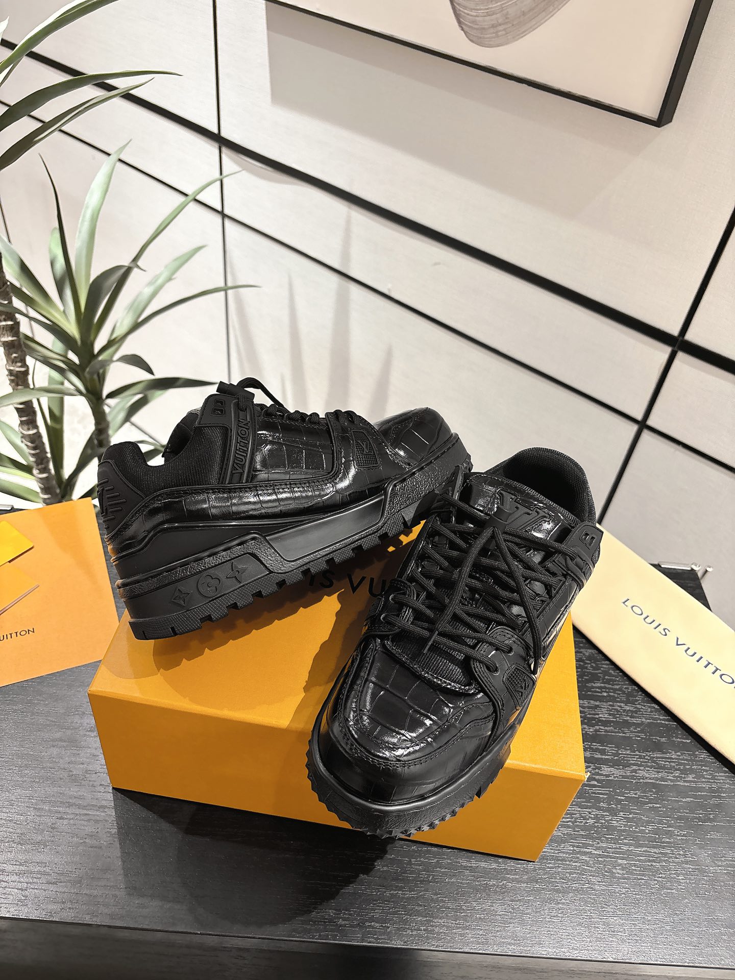 Louis Vuitton Male Basic Shoes L