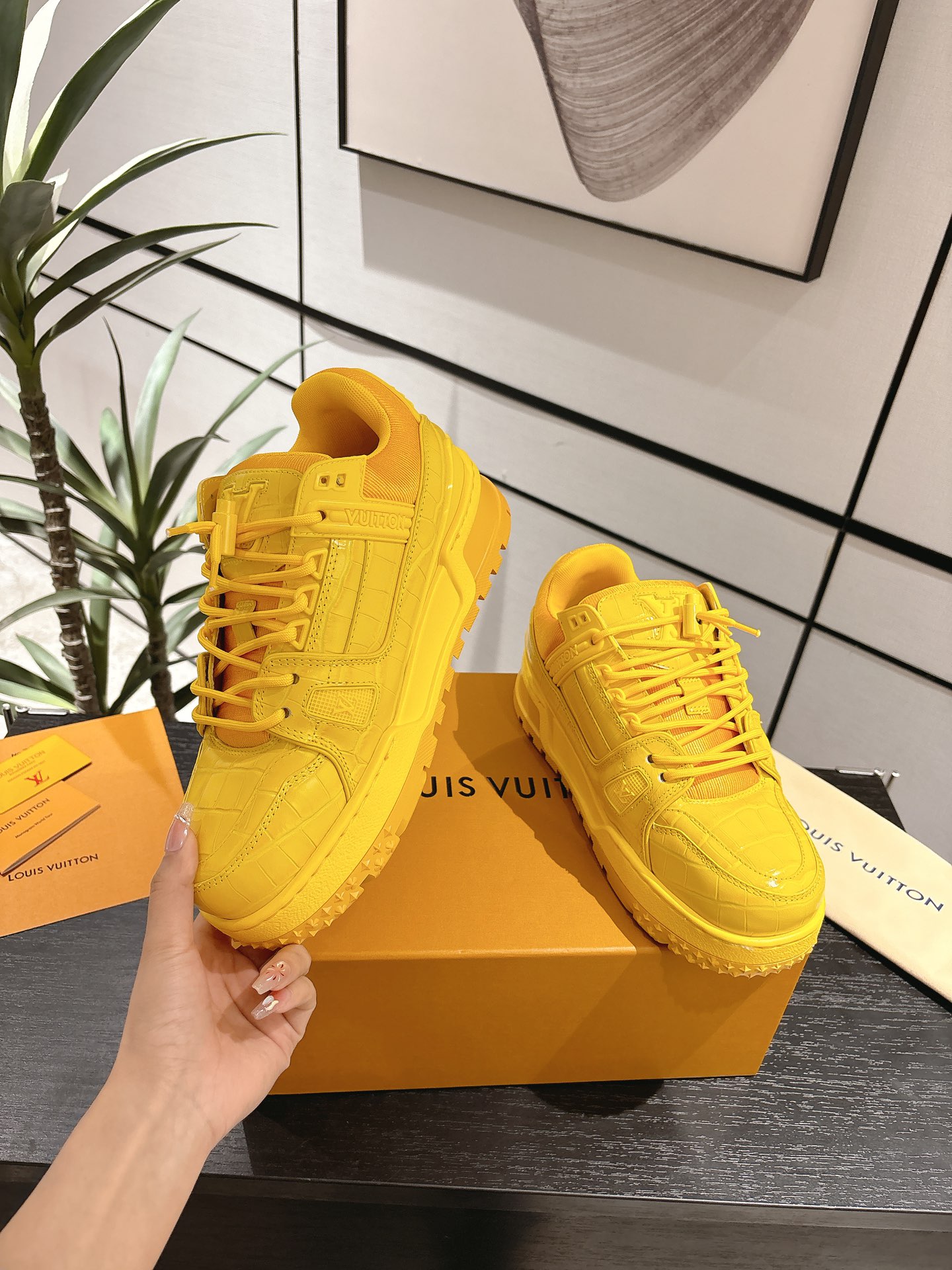 Louis Vuitton Male Basic Shoes L