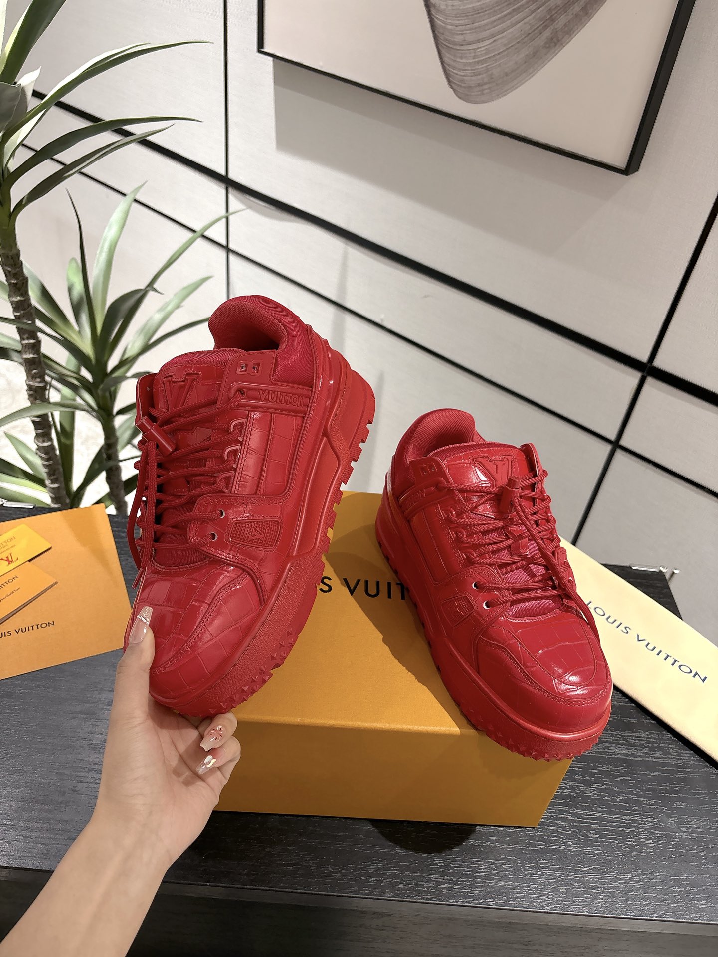 Louis Vuitton Male Basic Shoes L