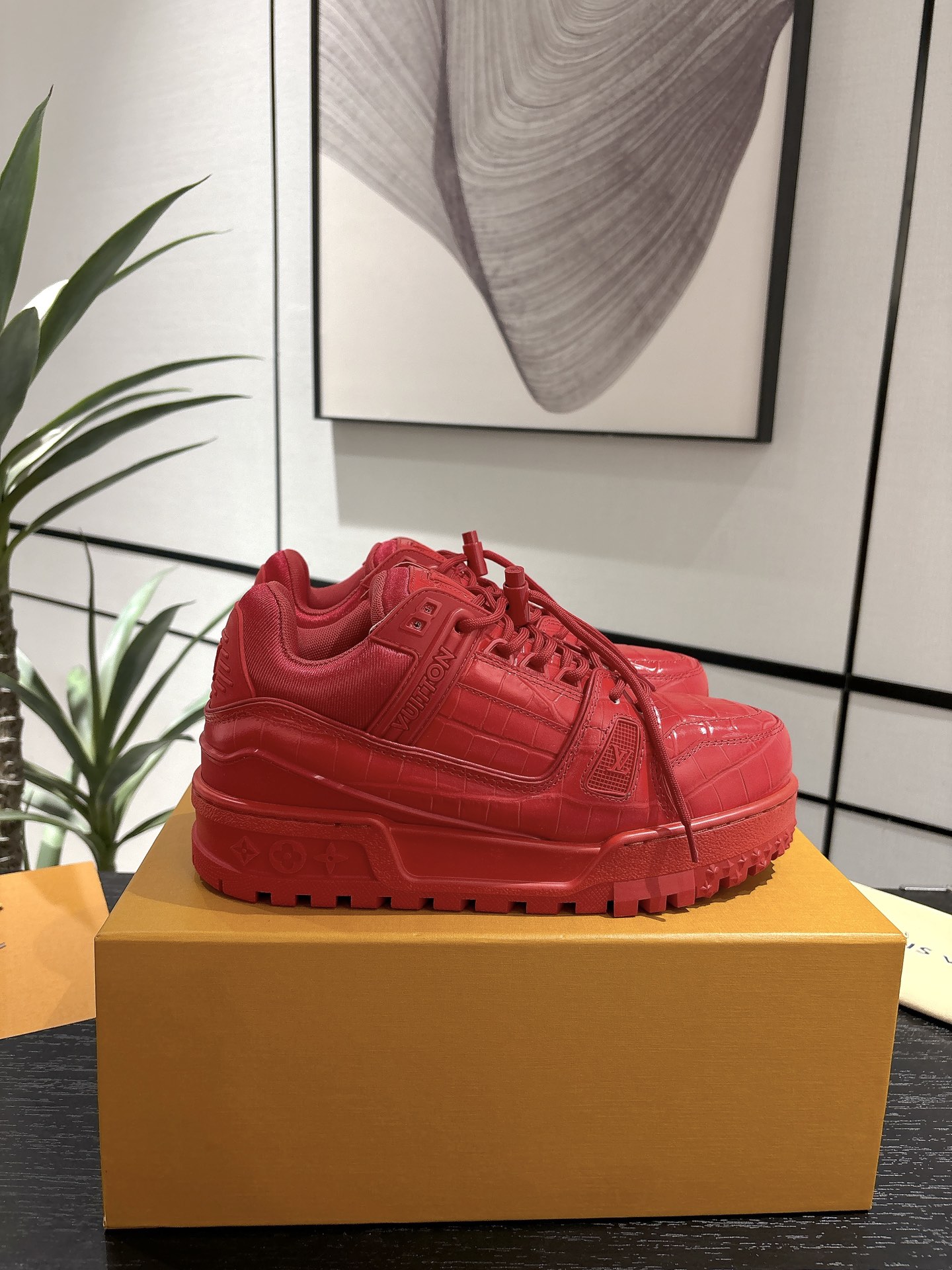 Louis Vuitton Male Basic Shoes L