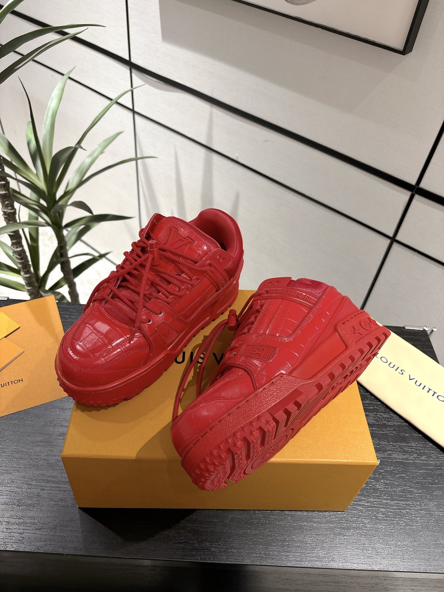 Louis Vuitton Male Basic Shoes L