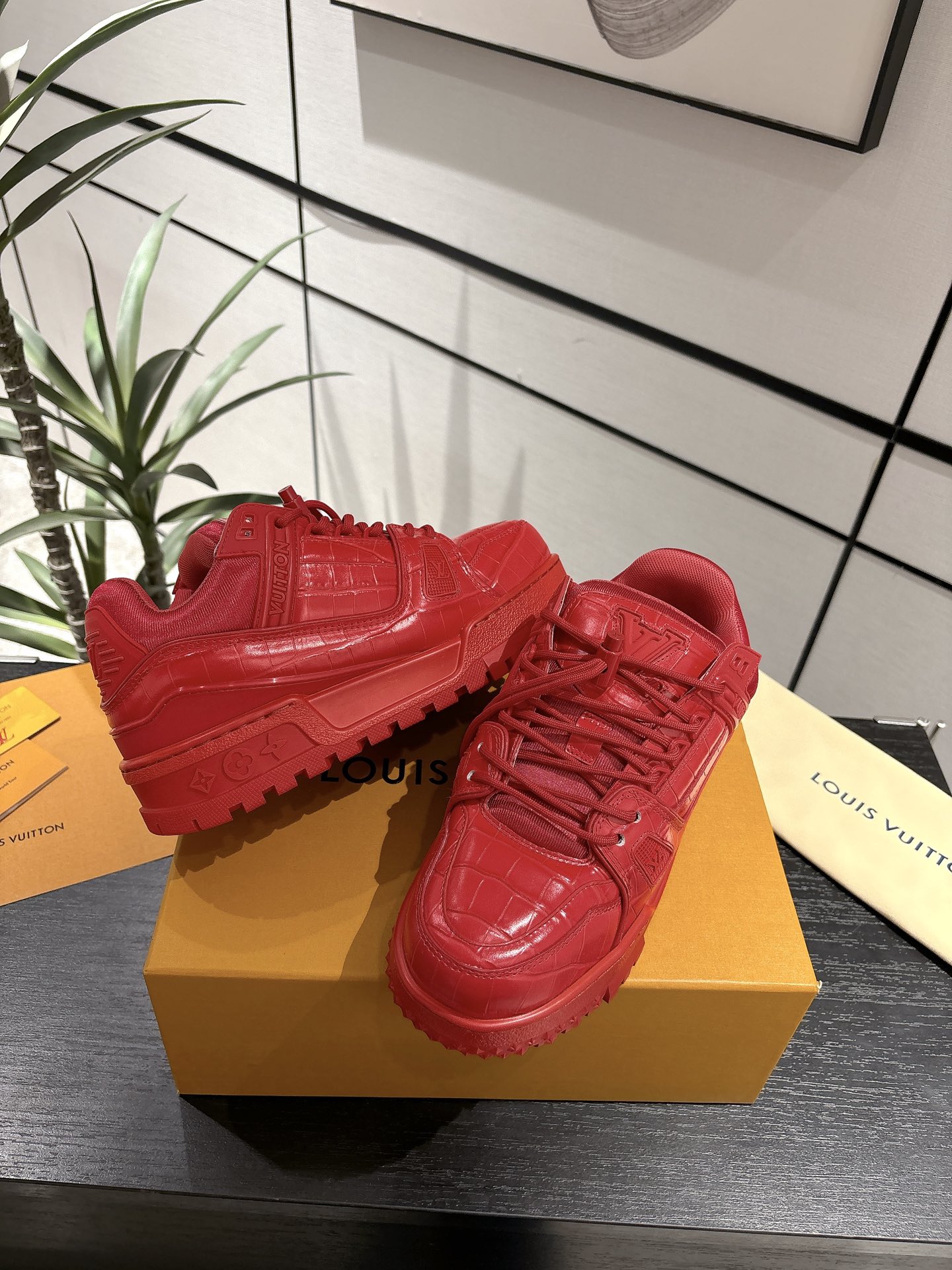 Louis Vuitton Male Basic Shoes L