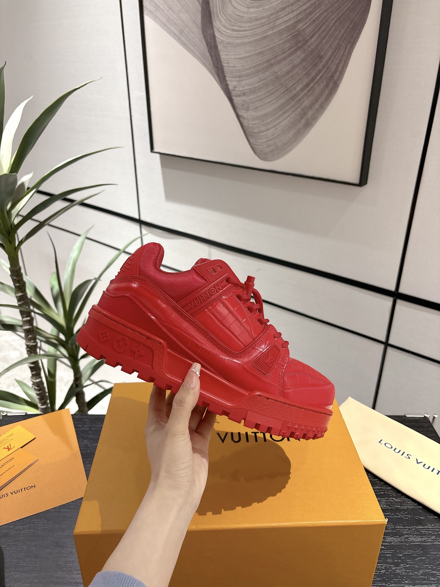 Louis Vuitton Male Basic Shoes L