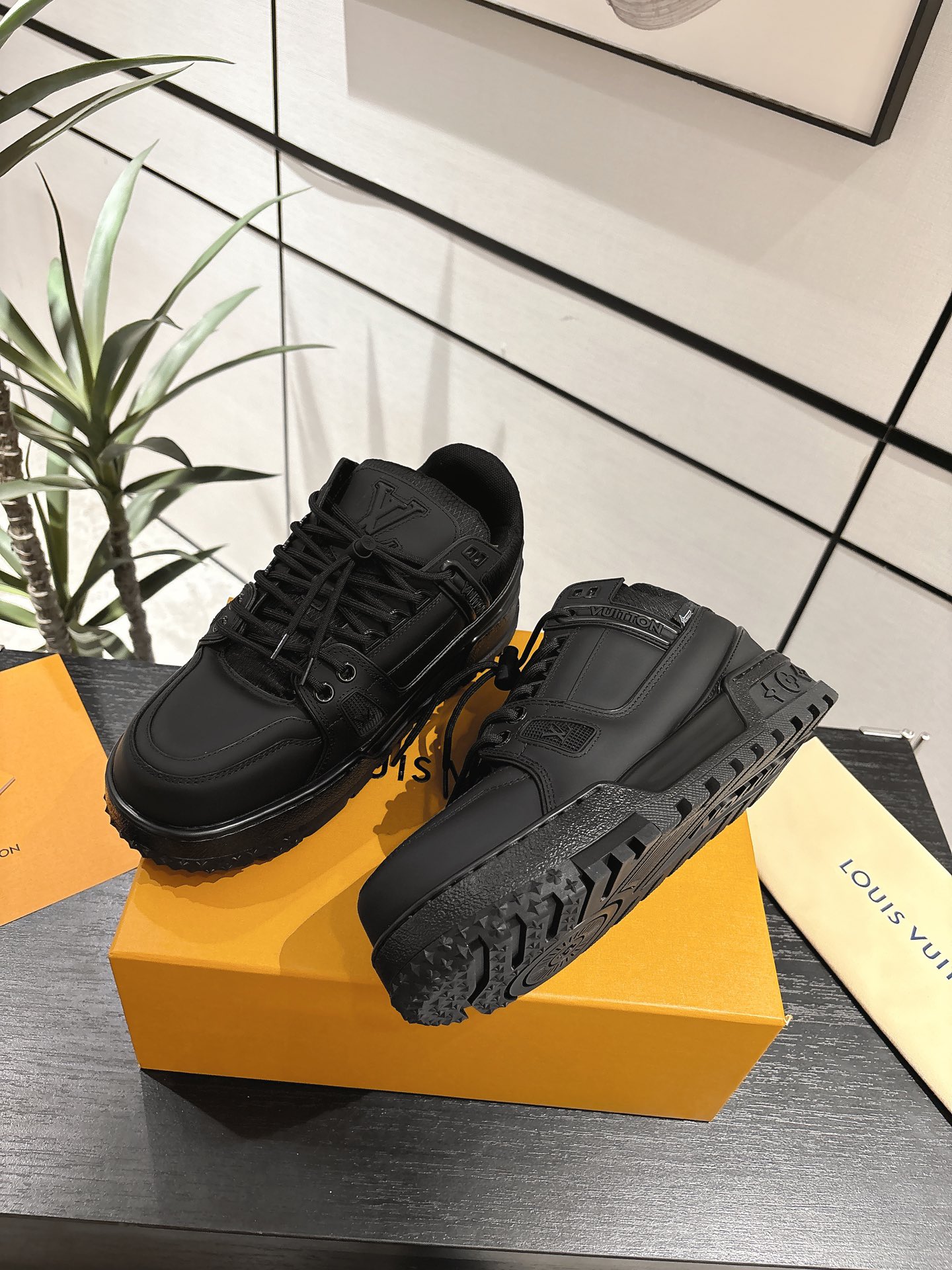 Louis Vuitton Male Basic Shoes L