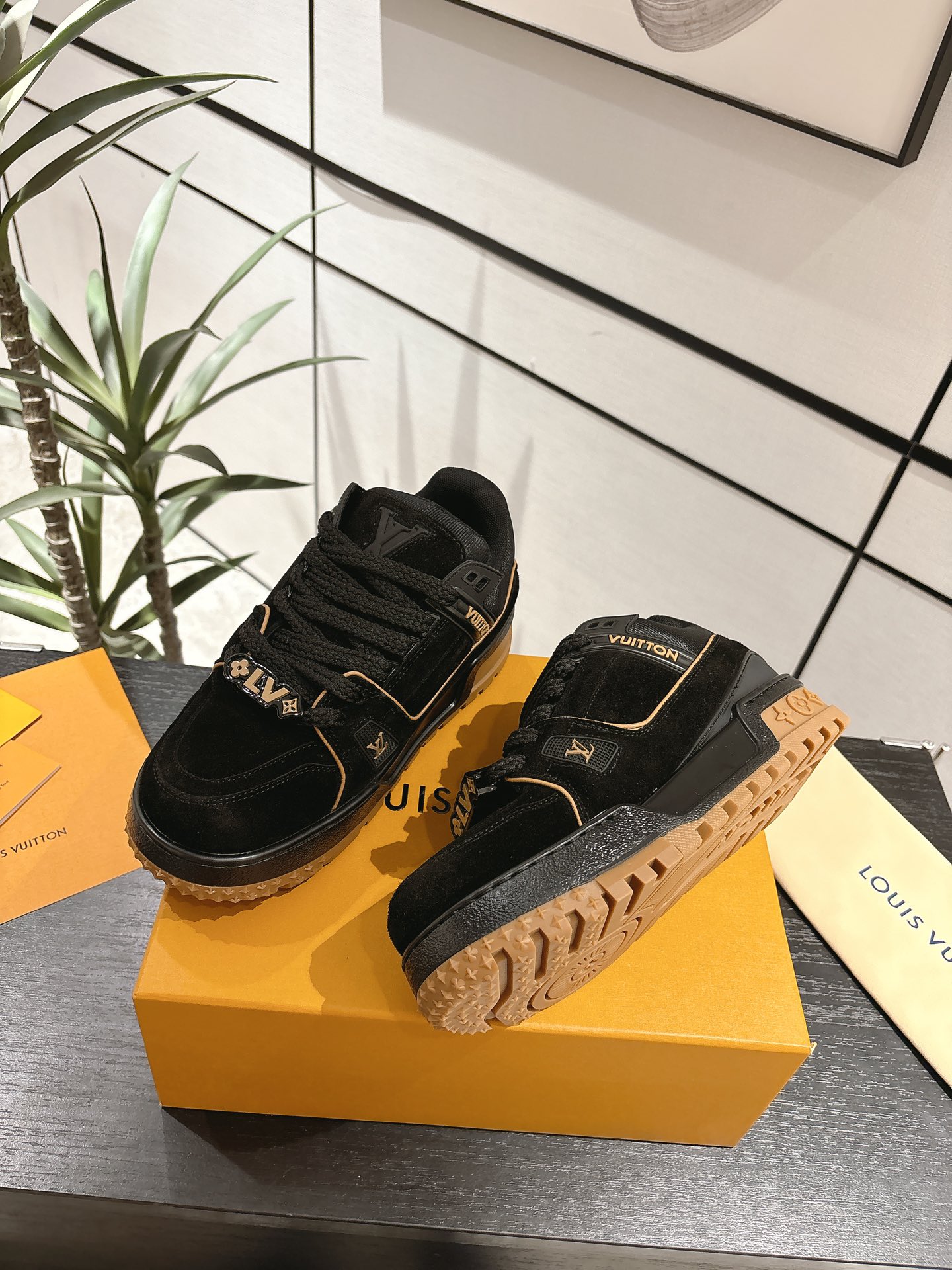 Louis Vuitton Male Basic Shoes L