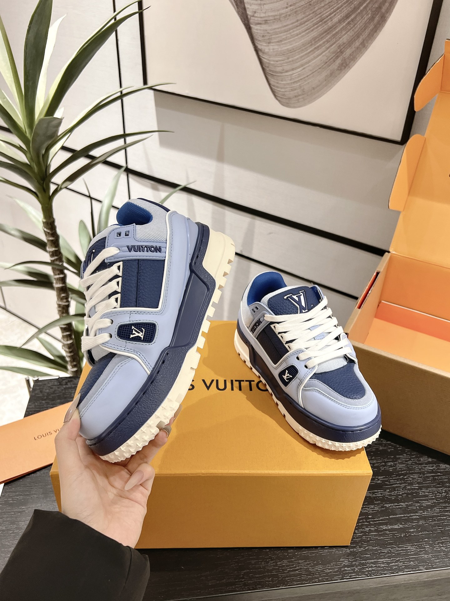 Louis Vuitton Male Basic Shoes L