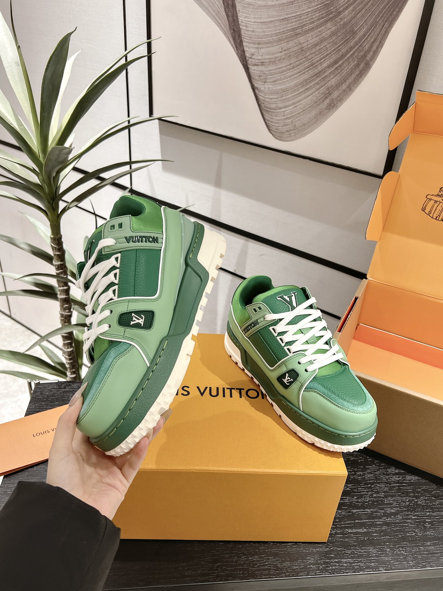 Louis Vuitton Male Basic Shoes L