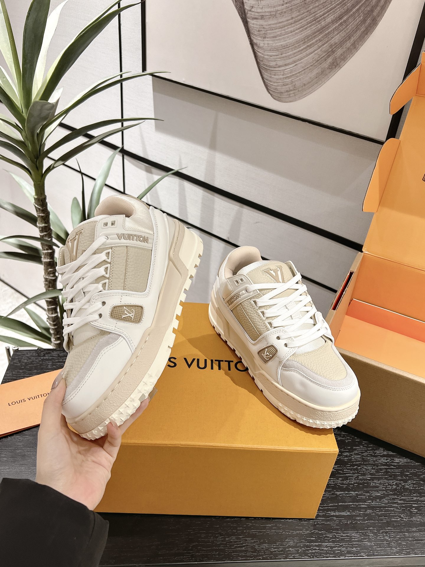 Louis Vuitton Male Basic Shoes L