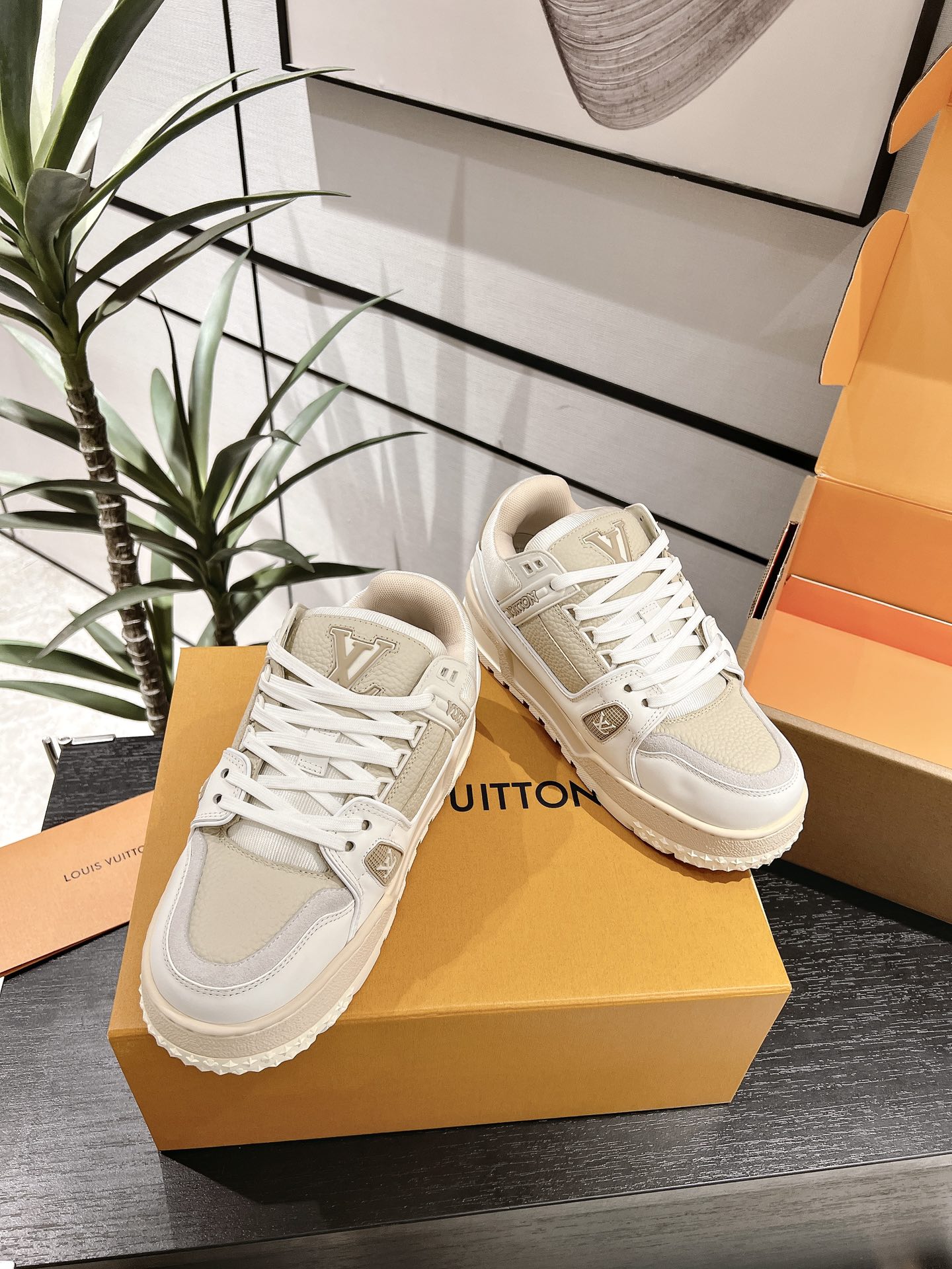 Louis Vuitton Male Basic Shoes L