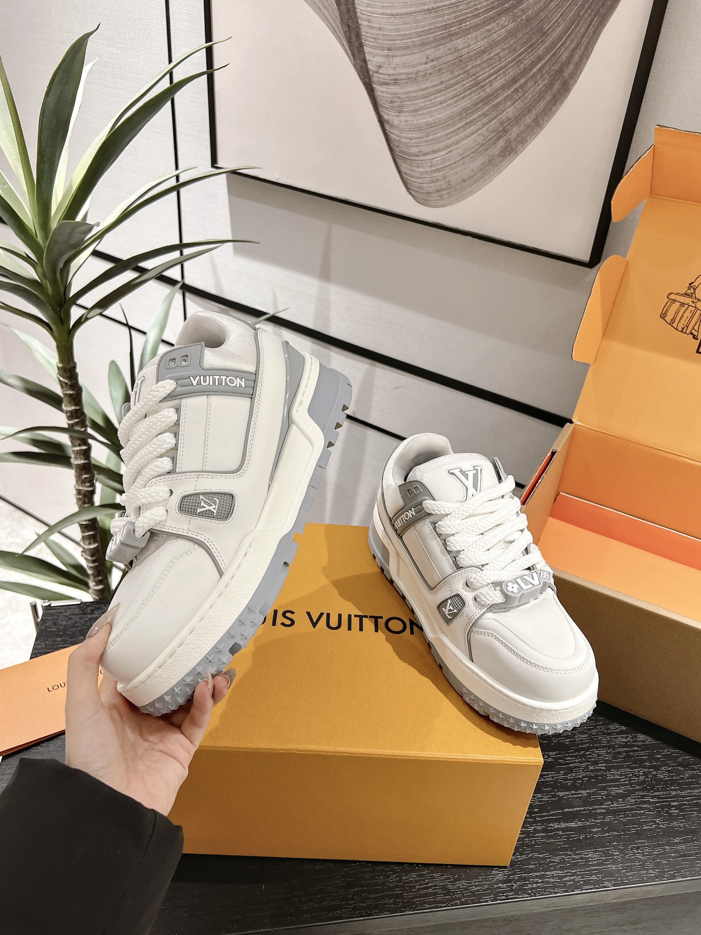 Louis Vuitton Male Basic Shoes L