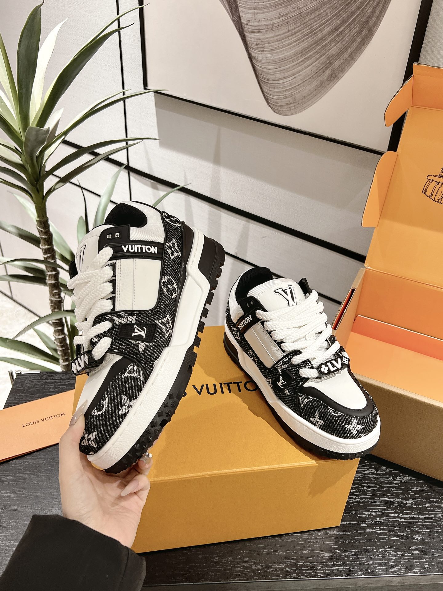 Louis Vuitton Male Basic Shoes L