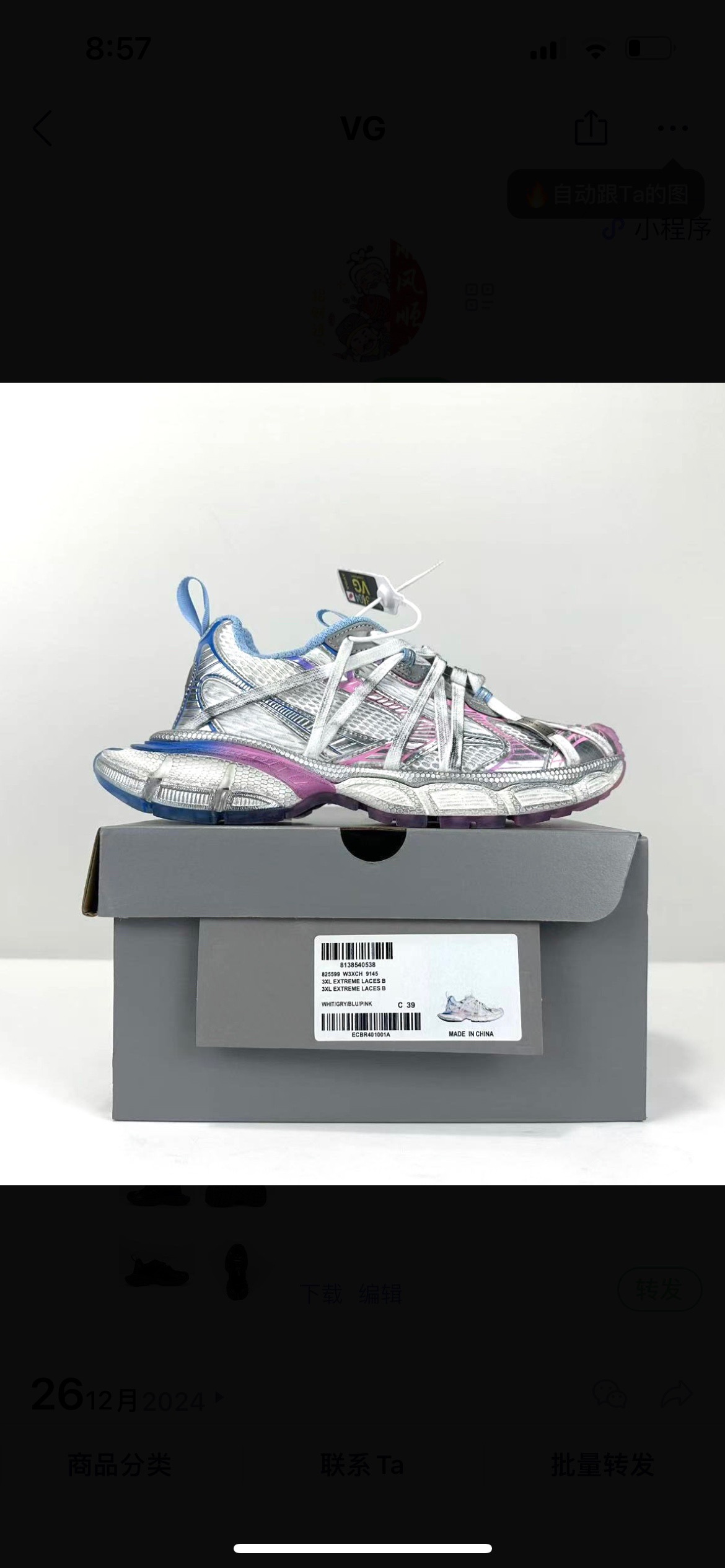 Balenciaga Basic Shoes L-s-xl