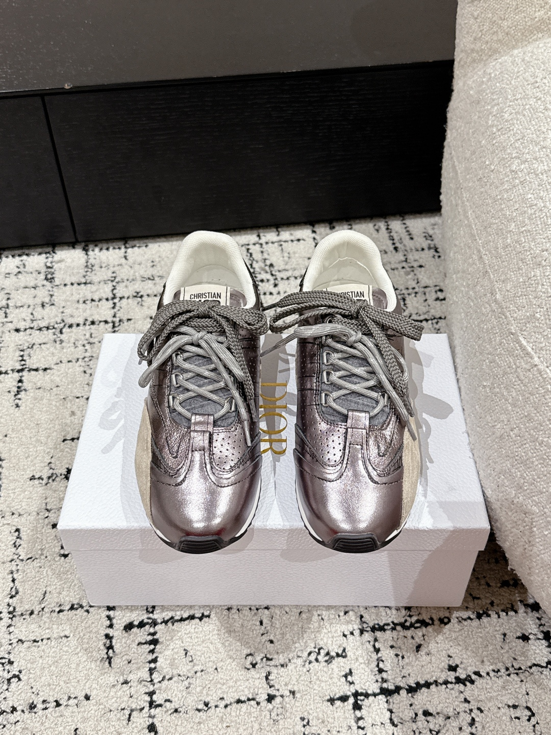 Dior Male Sneakers Breathable S