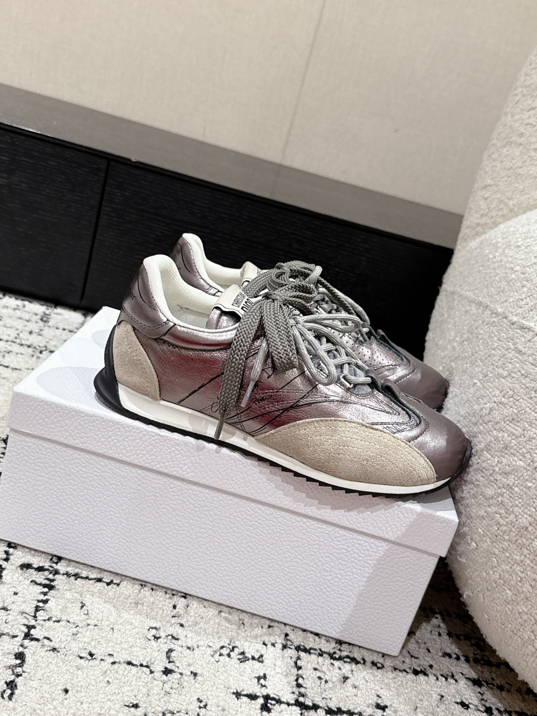 Dior Male Sneakers Breathable S