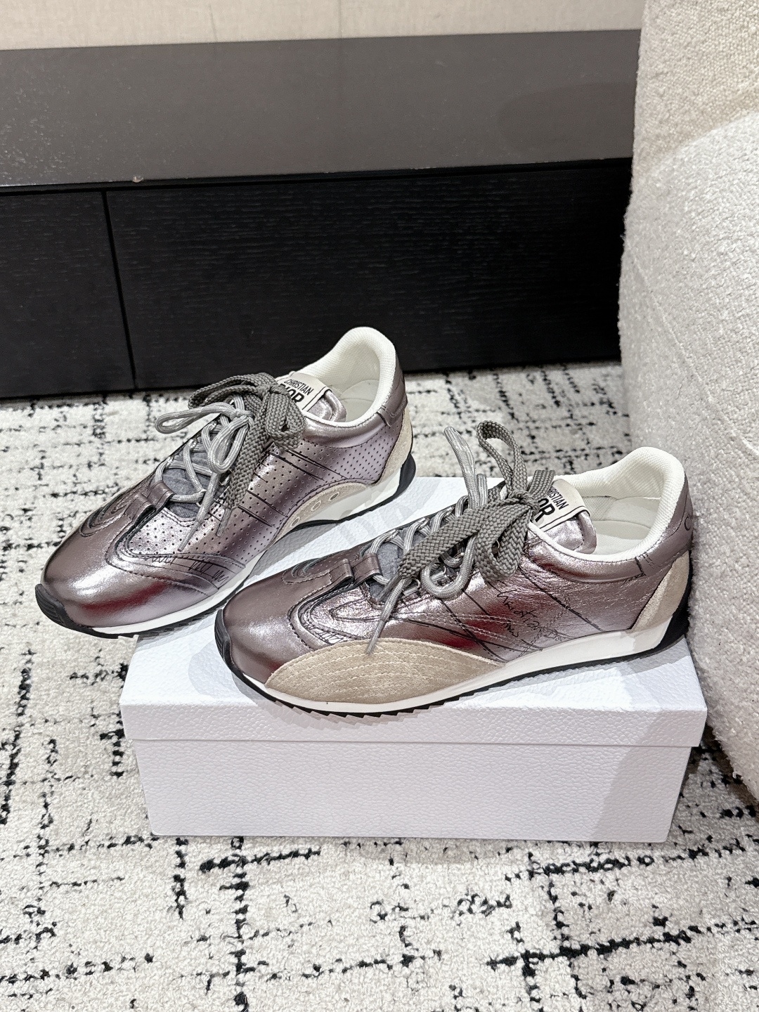 Dior Male Sneakers Breathable S