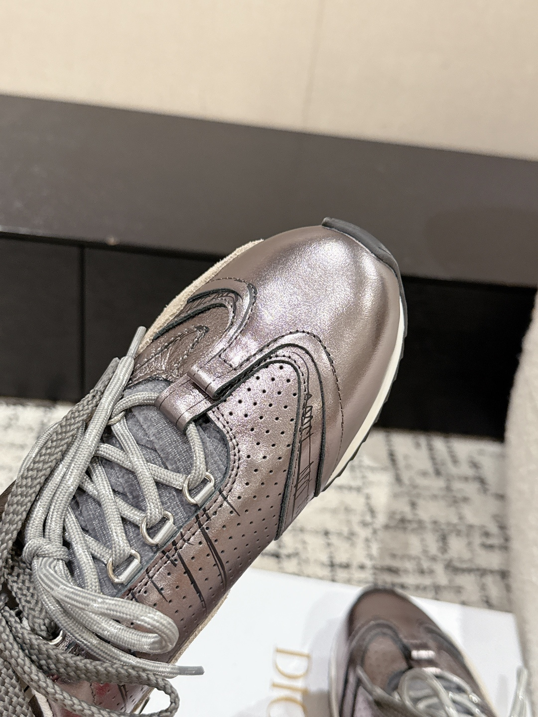 Dior Male Sneakers Breathable S