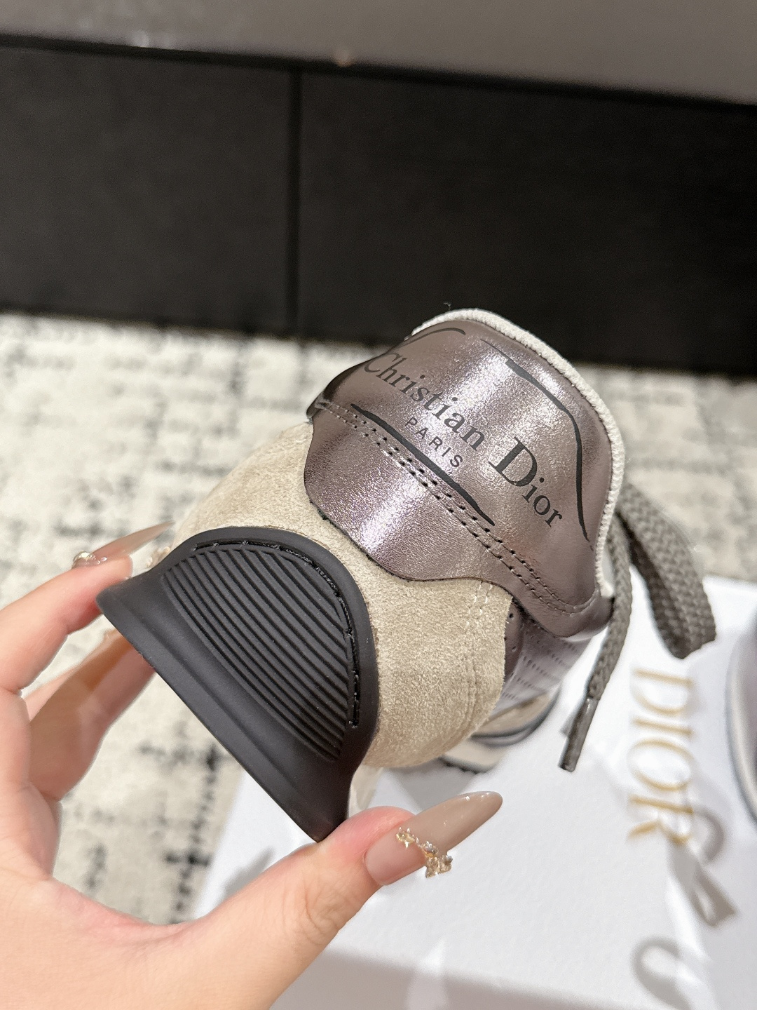 Dior Male Sneakers Breathable S