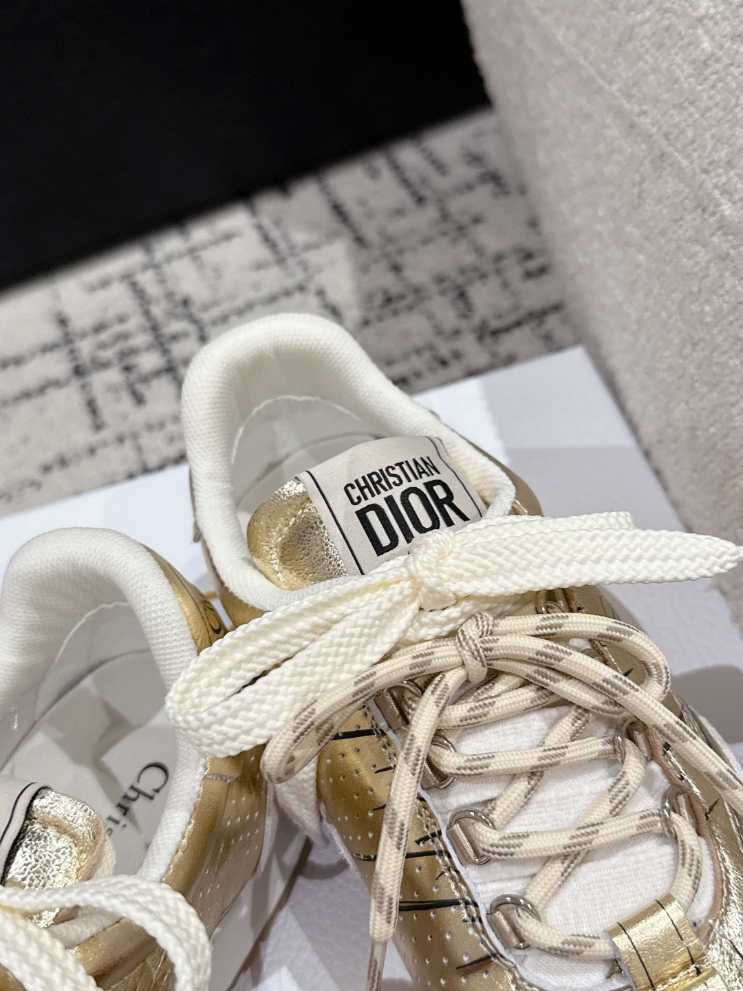 Dior Male Sneakers Breathable S