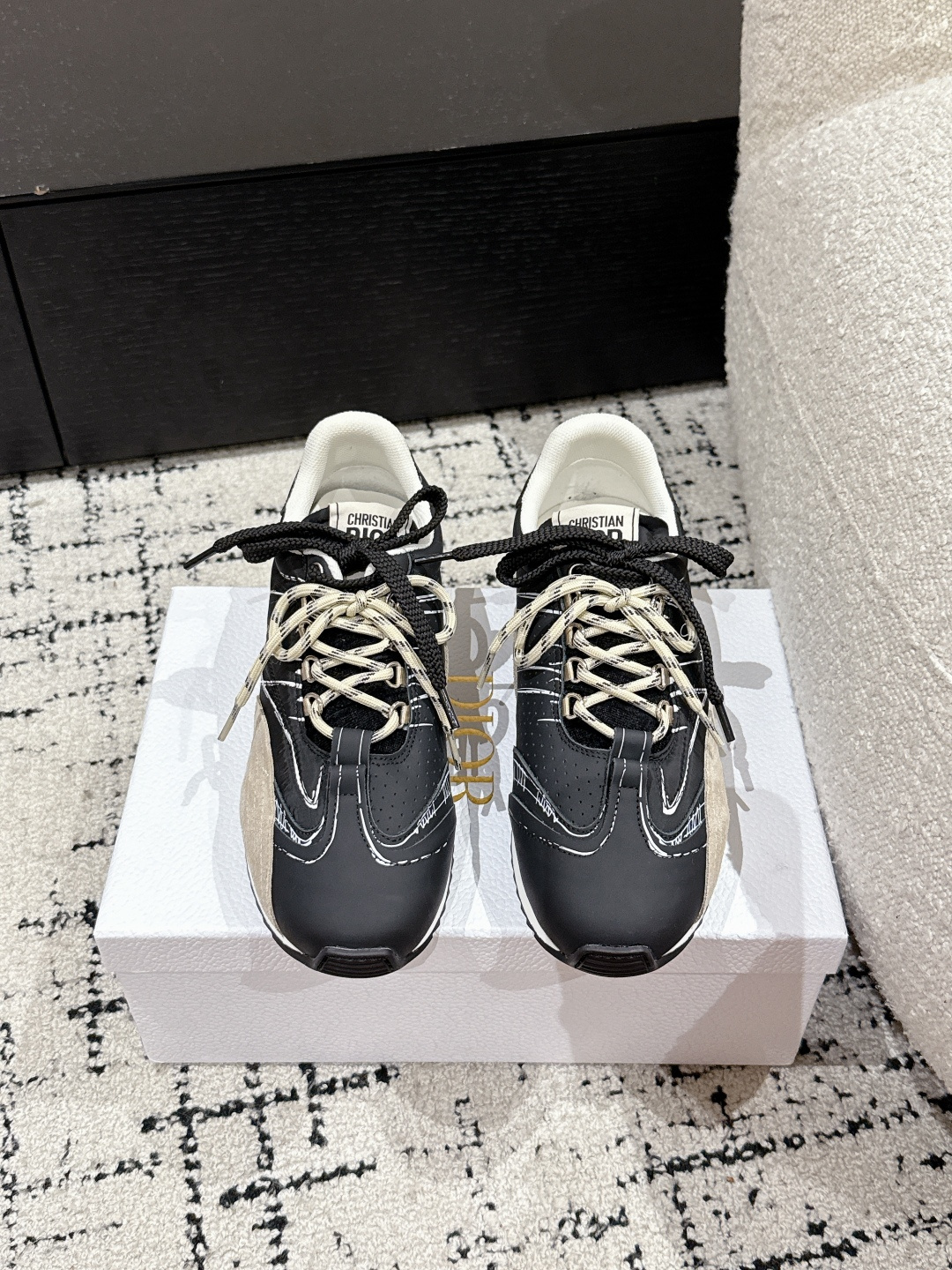 Dior Male Sneakers Breathable S