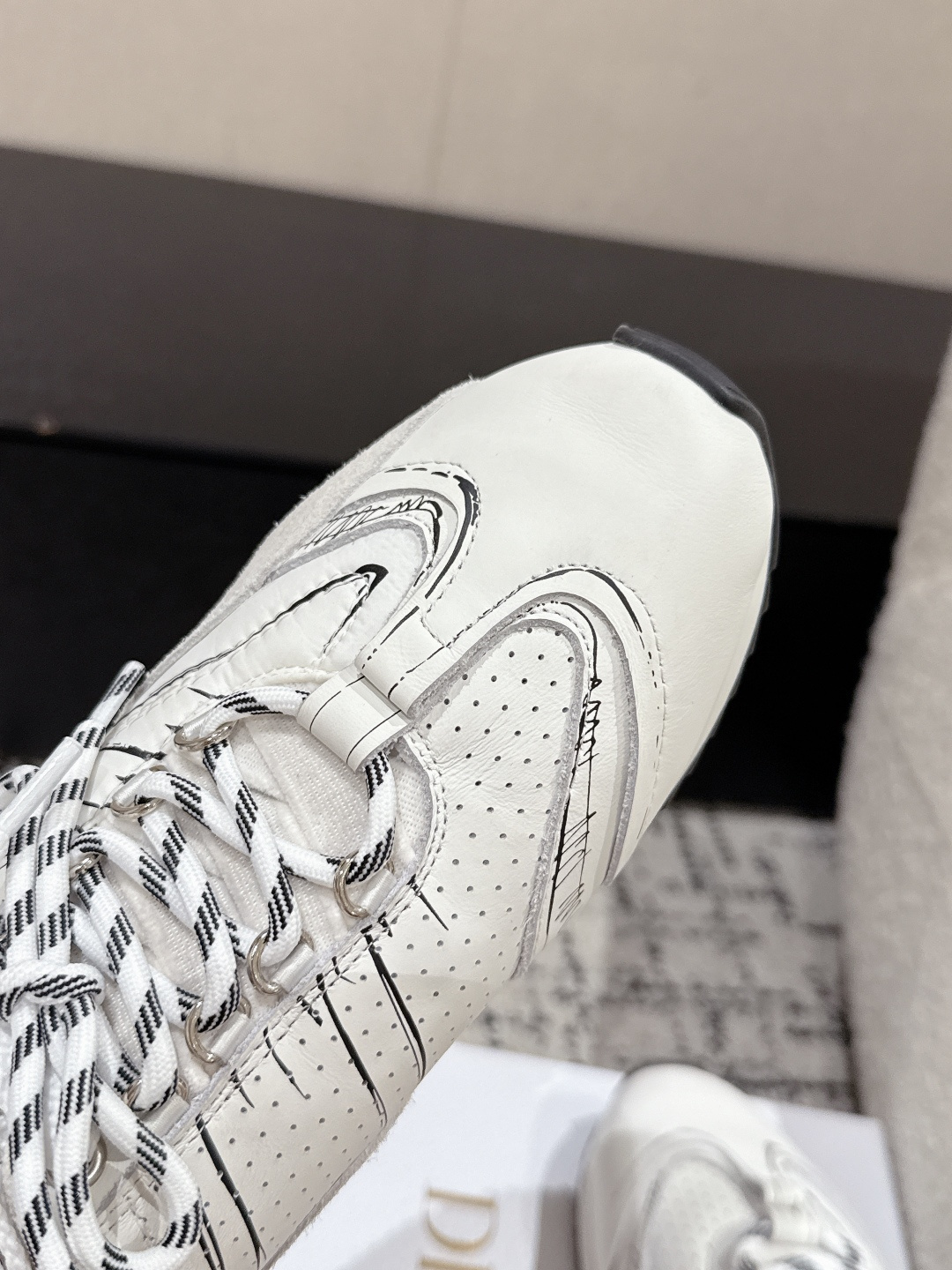 Dior Male Sneakers Breathable S