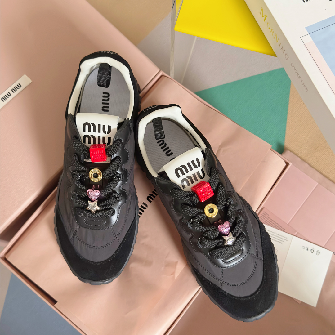 Miu Miu Female Sneakers Breathable M-s