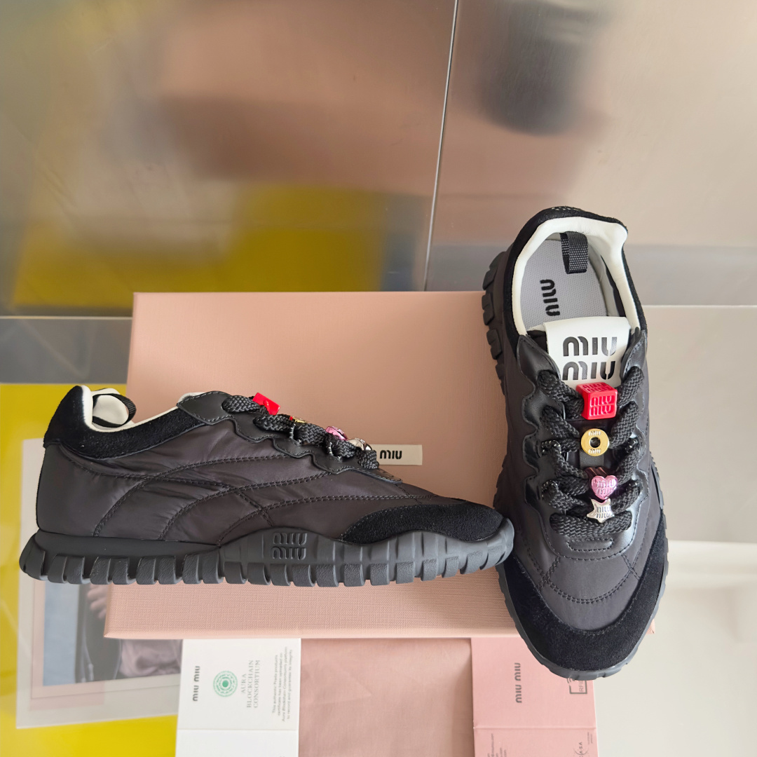 Miu Miu Female Sneakers Breathable M-s