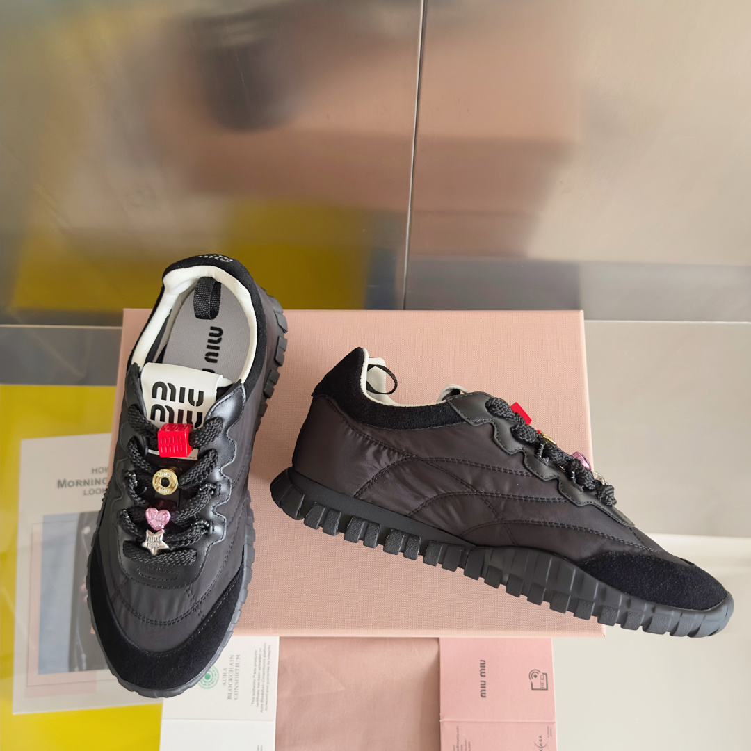 Miu Miu Female Sneakers Breathable M-s