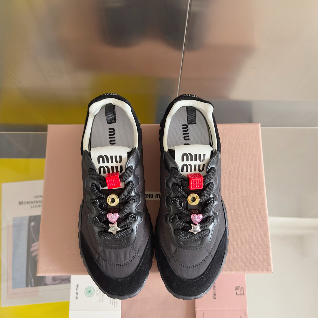 Miu Miu Female Sneakers Breathable M-s