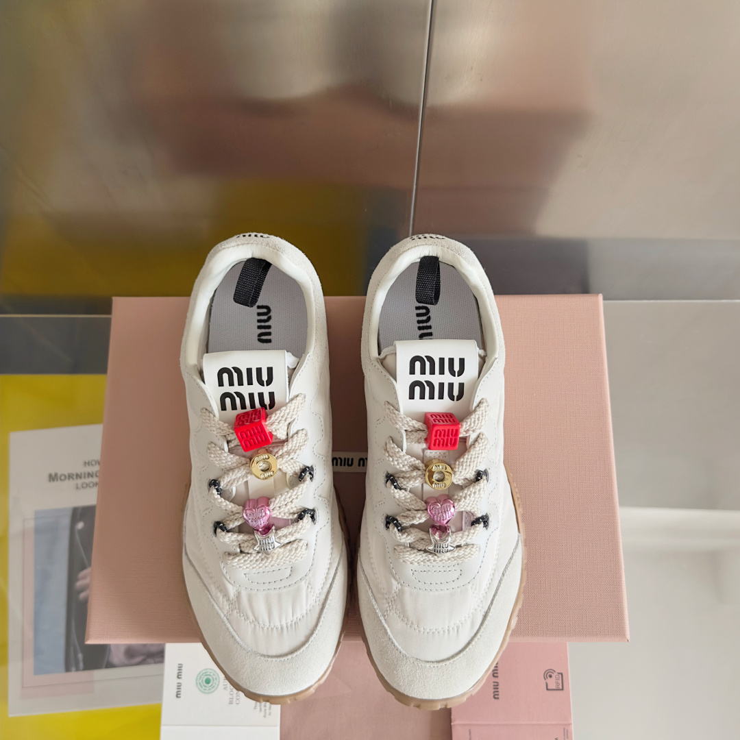 Miu Miu Female Sneakers Breathable M-s