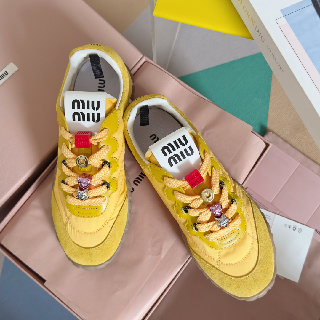 Miu Miu Female Sneakers Breathable M-s