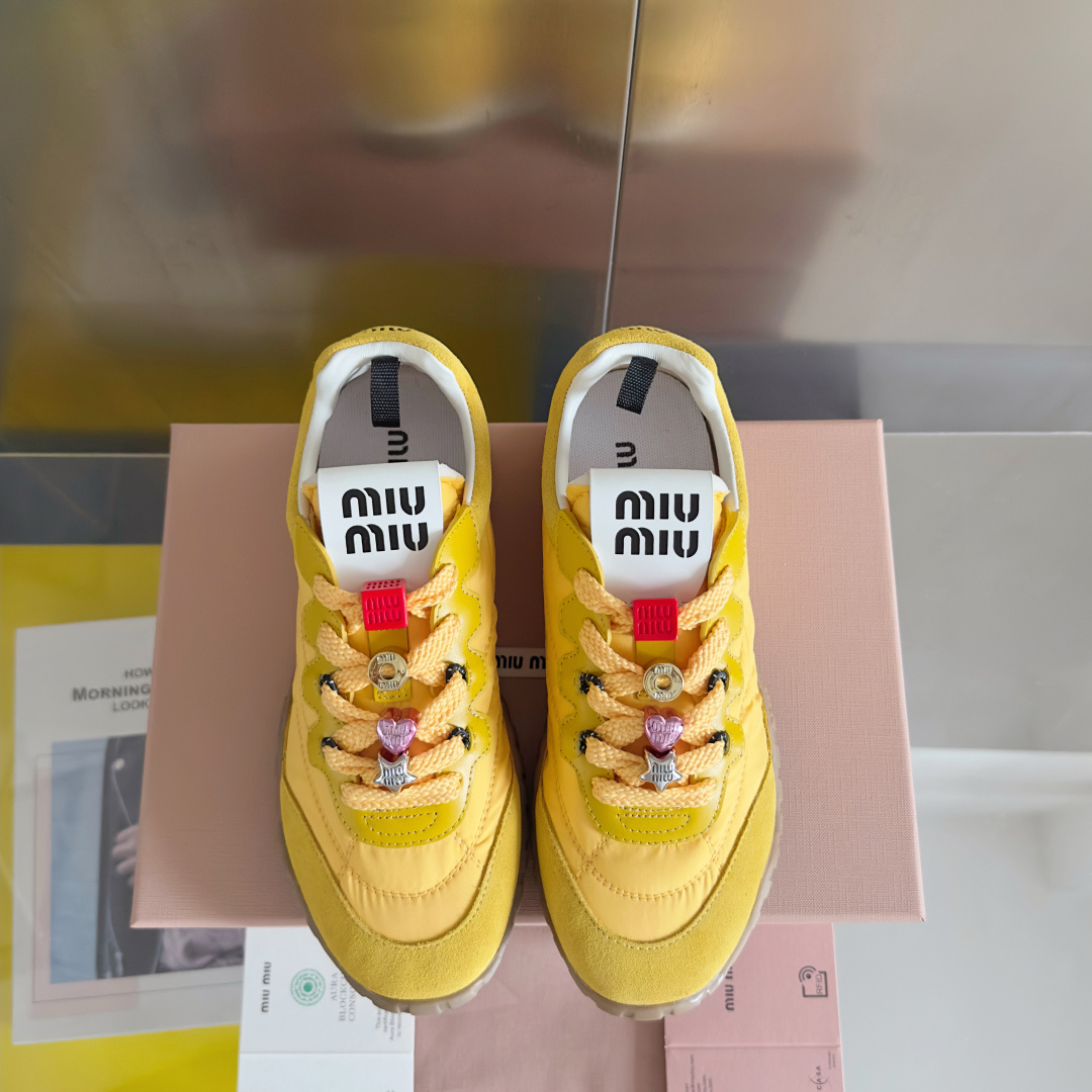 Miu Miu Female Sneakers Breathable M-s