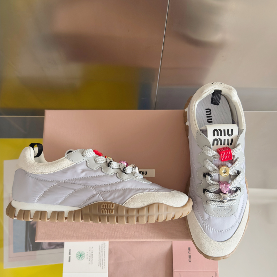 Miu Miu Female Sneakers Breathable M-s