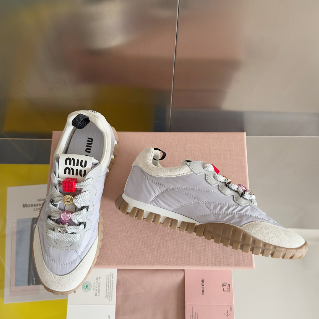 Miu Miu Female Sneakers Breathable M-s