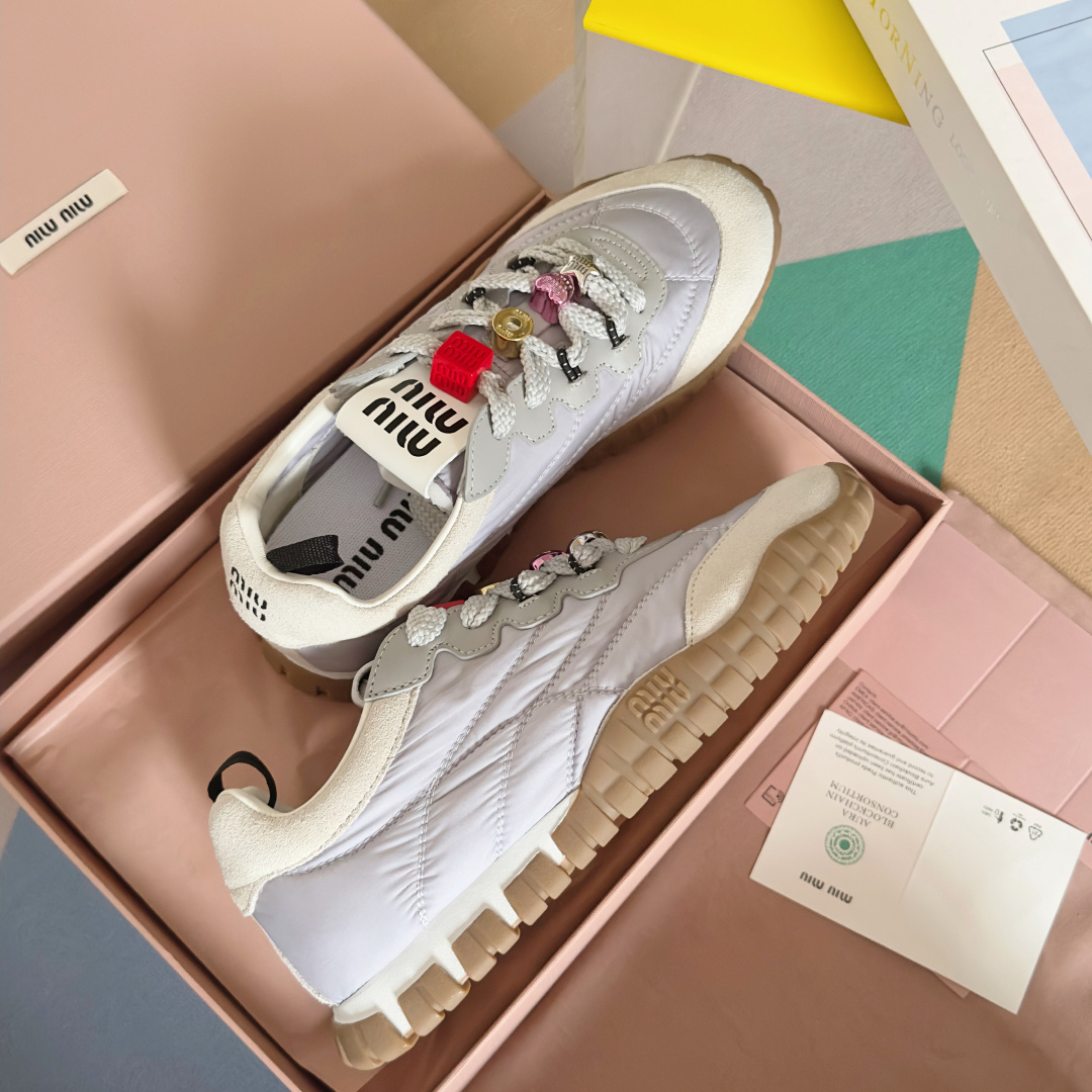 Miu Miu Female Sneakers Breathable M-s