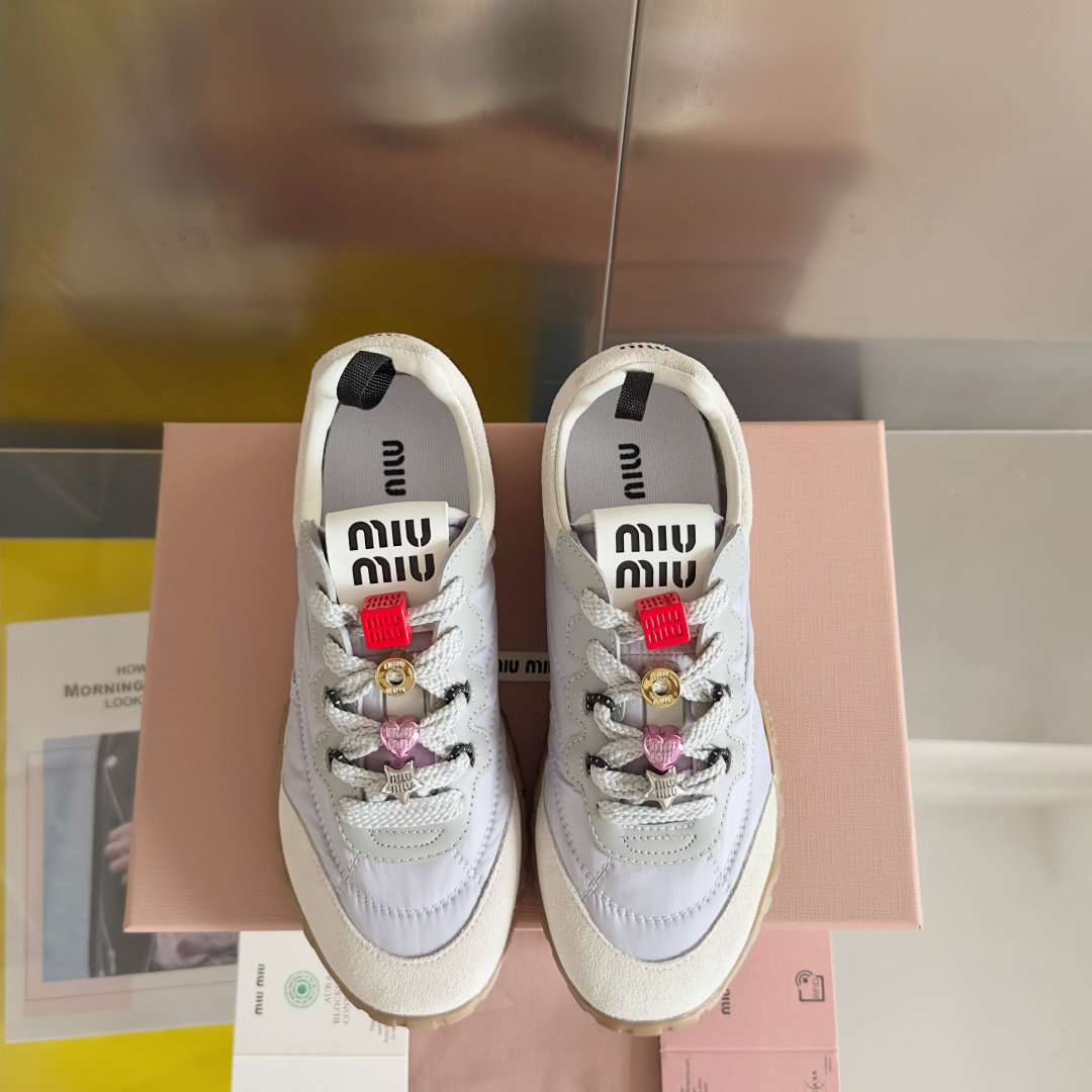 Miu Miu Female Sneakers Breathable M-s