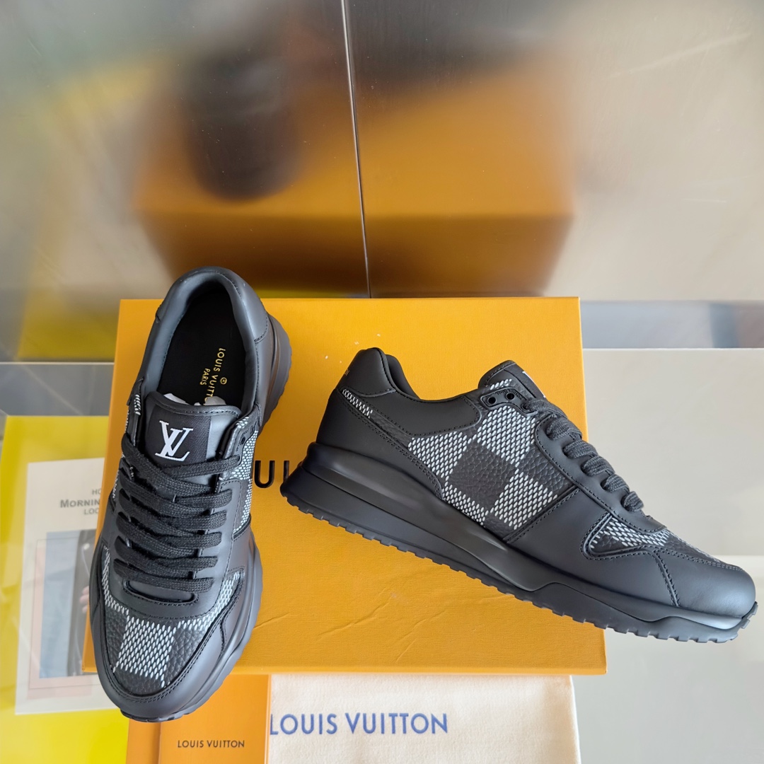 Louis Vuitton Male Running Shoes Breathable M-l-s