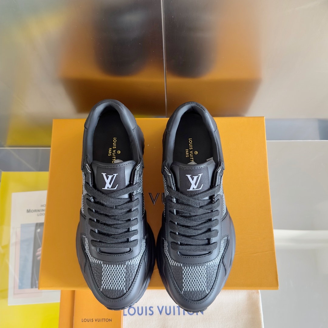 Louis Vuitton Male Running Shoes Breathable M-l-s