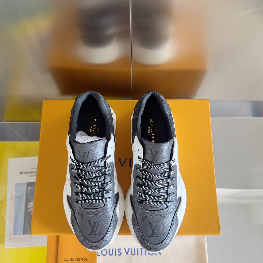 Louis Vuitton Male Running Shoes Breathable M-l-s