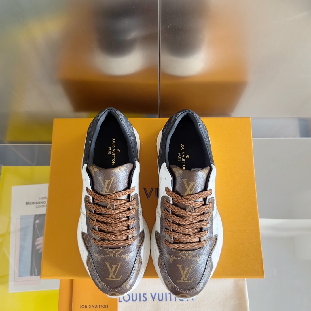 Louis Vuitton Male Running Shoes Breathable M-l-s